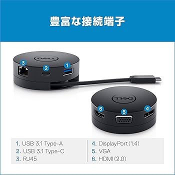 Dell ノートPC用端子拡張アダプター USB3.1 Type-C 71m2ypm+DSL._UF350,350_QL80_.jpg